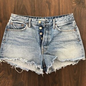 GRLFRND denim shorts